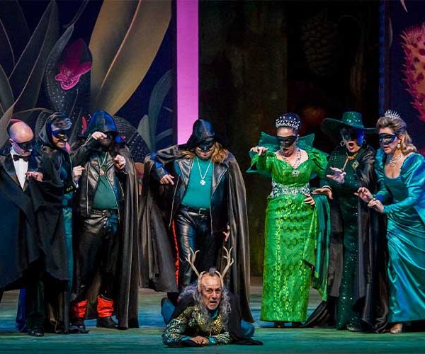 El domingo se ofrecerá la última función de la ópera “Falstaff”