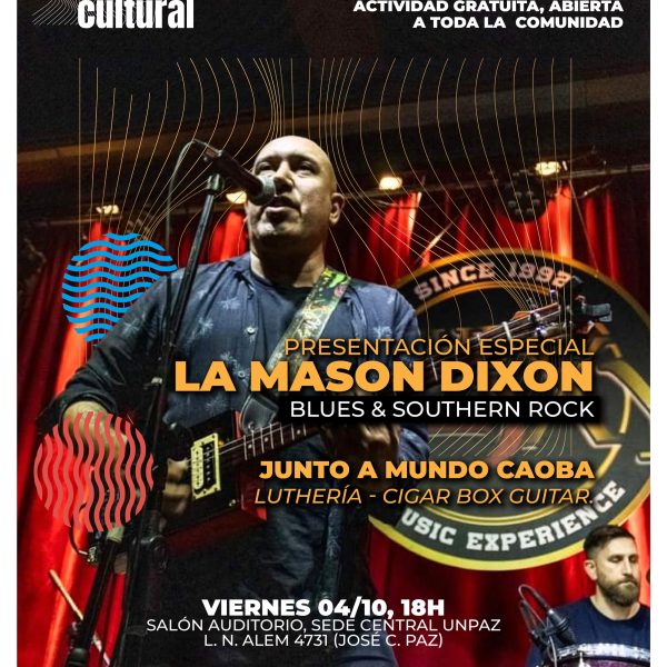 Blues en la UNPAZ de la mano de La Mason Dixon