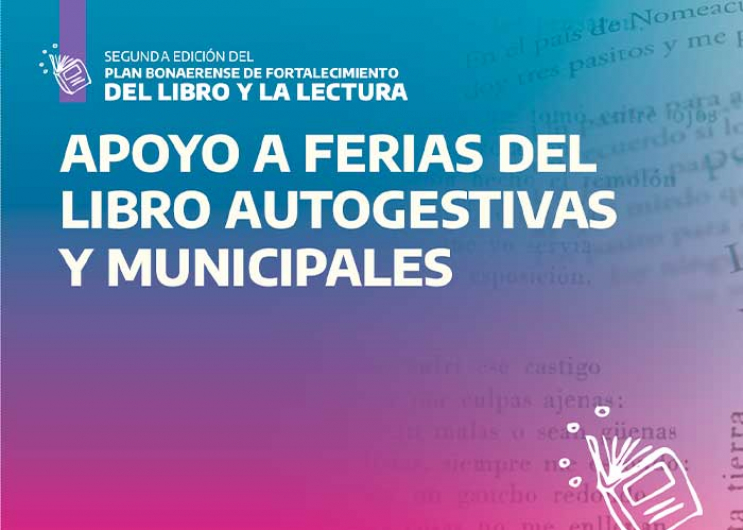 PROGRAMA DE ASISTENCIA A FERIAS Y FESTIVALES DEL LIBRO 2024